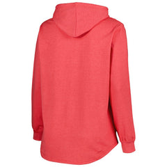 Washington Capitals Women's Plus Size Fleece Pullover Hoodie - Heather Red - NHL 4995028