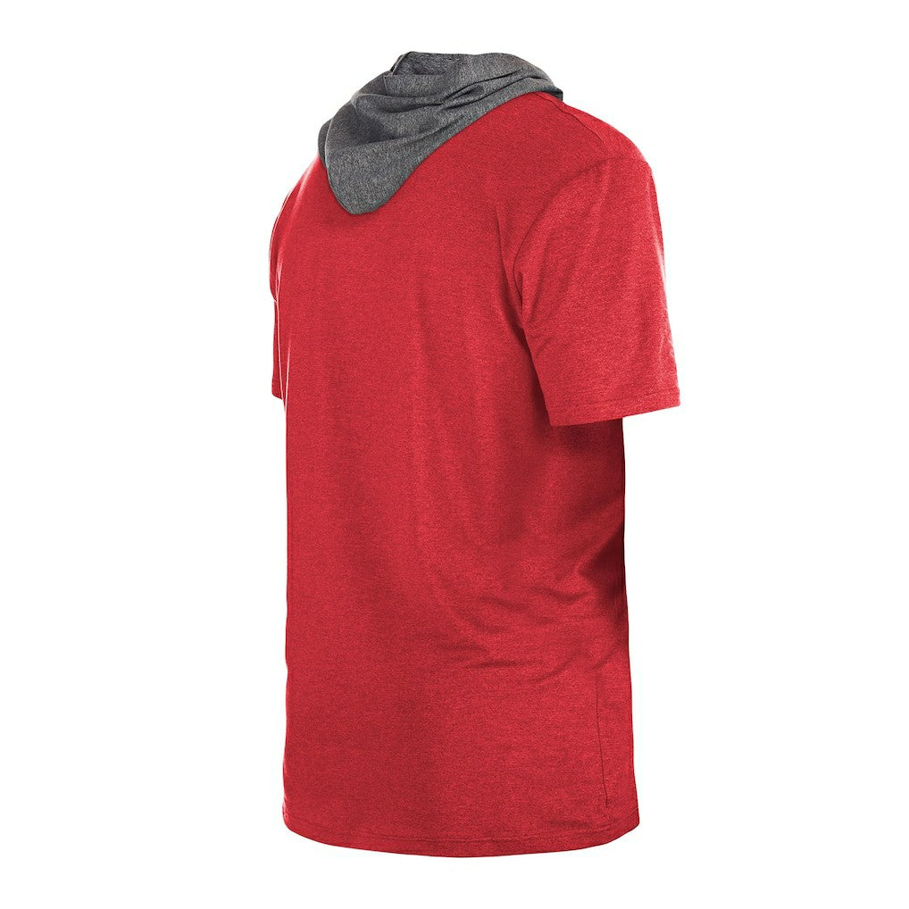 Chicago Bulls Active Hoodie T-Shirt for sale Heather Red | New Era