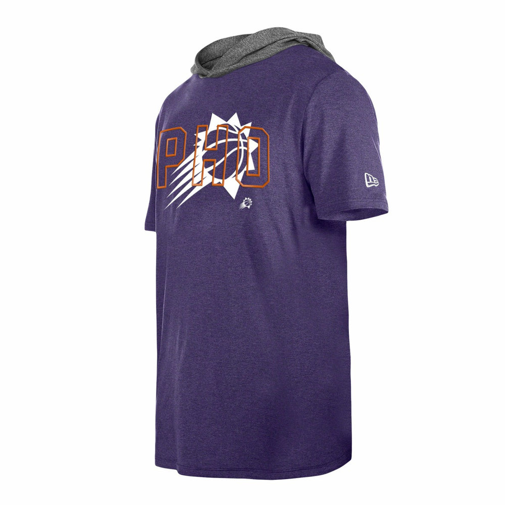 Phoenix Suns Active Hoodie T-Shirt Purple | New Era
