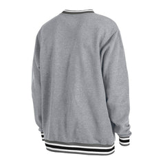 Brooklyn Nets Unisex Vintage Throwback Crew Sweatshirt Heather Gray | New Era outlet