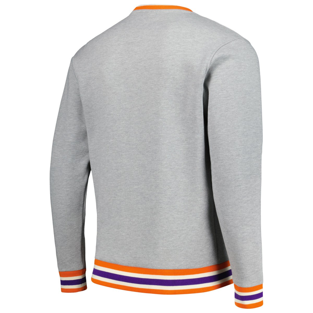 Phoenix Suns Unisex Vintage Throwback Crew Sweatshirt Heather Gray | New Era