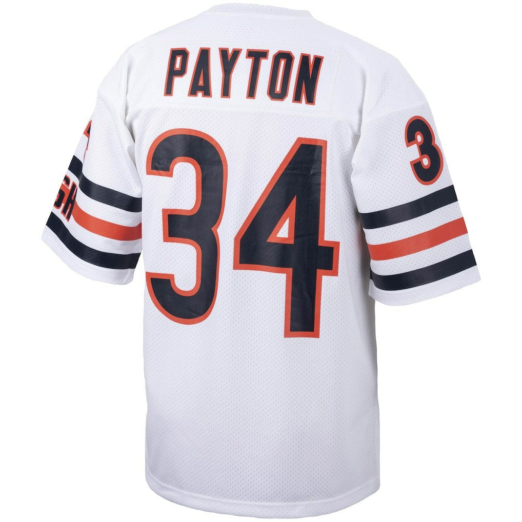 Mitchell & Ness Walter Payton Chicago Bears Big & Tall 1985 Retired Player Replica Jersey White