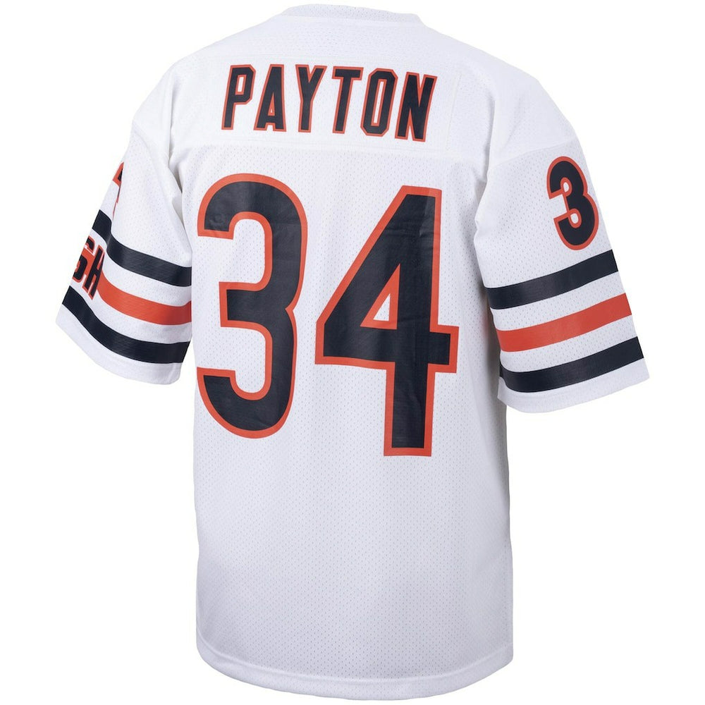 Mitchell & Ness Walter Payton Chicago Bears Big & Tall 1985 Retired Player Replica Jersey White