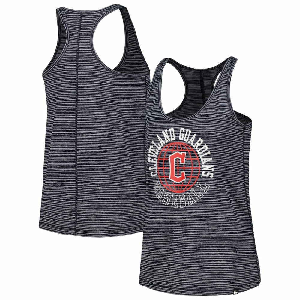 Cleveland Guardians New Era Women's Active Racerback Tank Top - Navy - New Era Sale