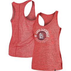 St. Louis Cardinals New Era Women's Active Racerback Tank Top - Red - New Era Online