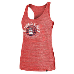 St. Louis Cardinals New Era Women's Active Racerback Tank Top - Red - New Era Online