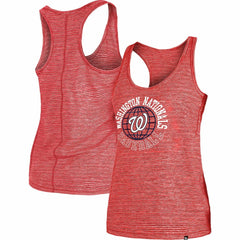 Washington Nationals New Era Women's Active Racerback Tank Top - Red - New Era Lifestyle