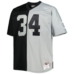 Mitchell & Ness Bo Jackson Las Vegas Raiders Big & Tall Split Legacy Retired Player Replica Jersey Black/Silver