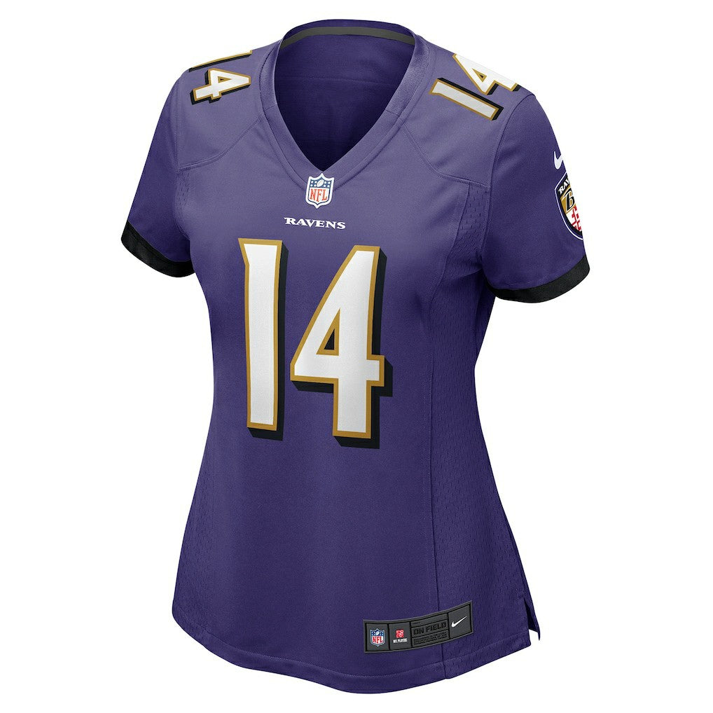 Nike Kyle Hamilton Baltimore Ravens Women's Player Game Jersey Purple