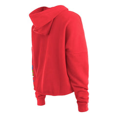 Chicago Bulls Women's Color Pack Cropped Top Pullover Hoodie Red | New Era outlet