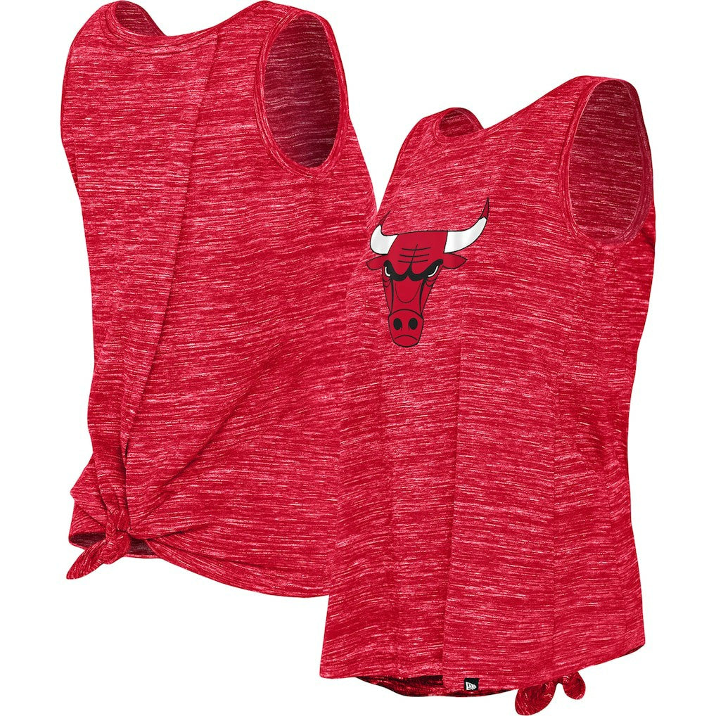 Chicago Bulls Women's Space Dye Active Tank Top for sale Red | New Era outlet