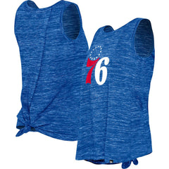 Philadelphia 76ers Women's Space Dye Active Tank Top Royal | New Era