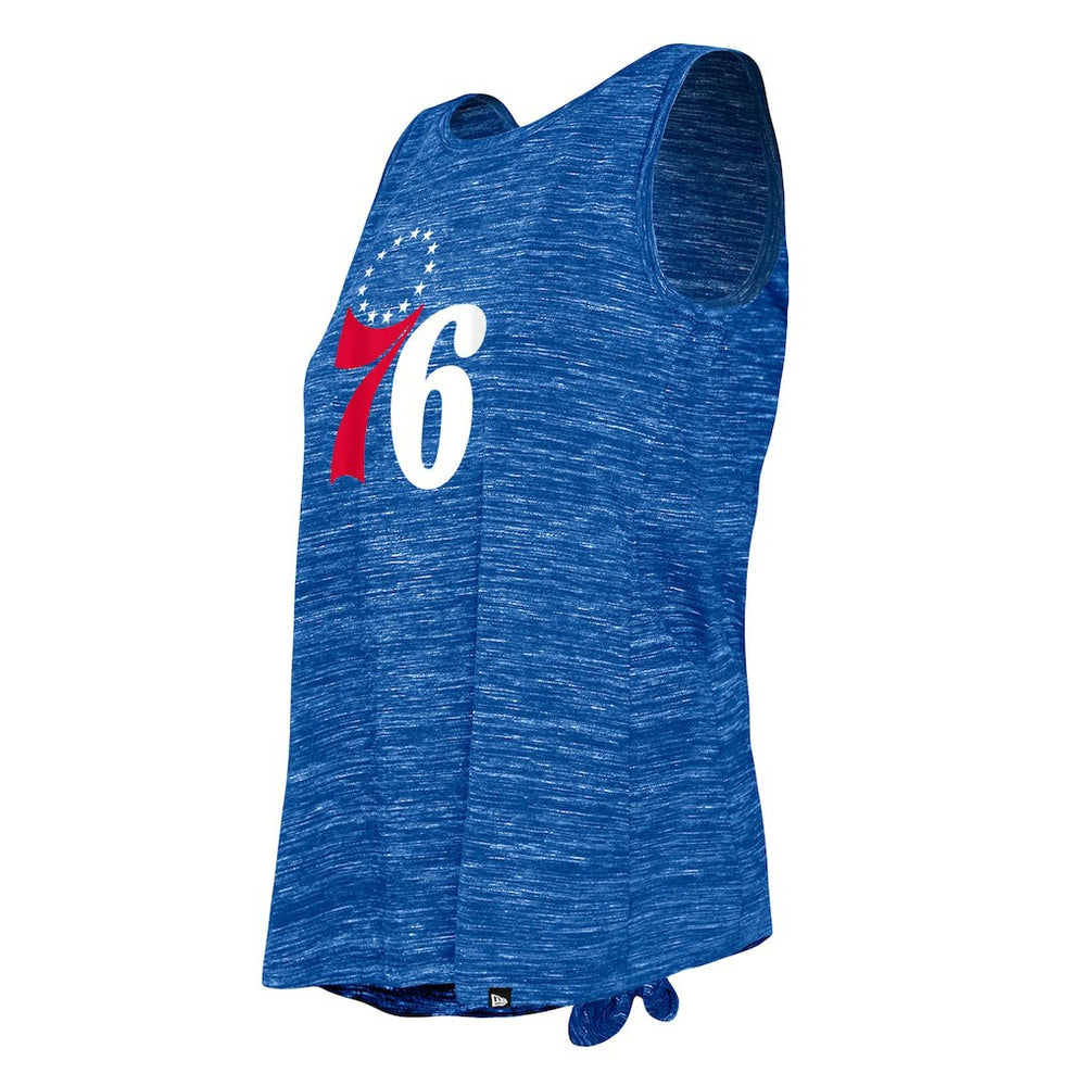 Philadelphia 76ers Women's Space Dye Active Tank Top Royal | New Era