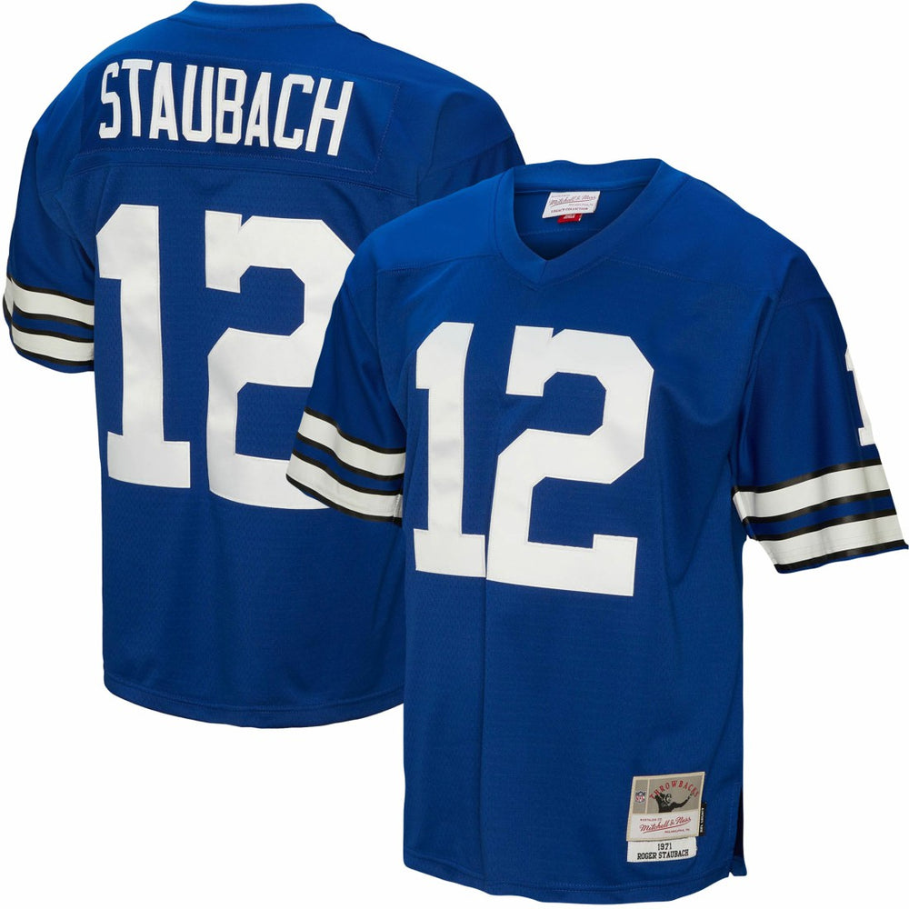 Mitchell & Ness Roger Staubach Dallas Cowboys Legacy Replica Jersey Royal