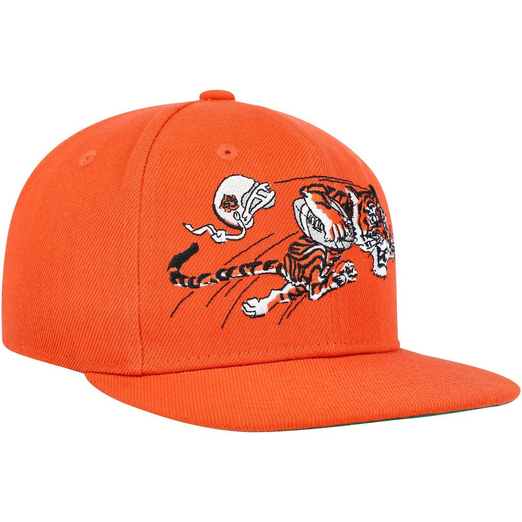 Mitchell & Ness Cincinnati Bengals Youth Gridiron Classics Ground Snapback Hat Orange