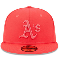 Athletics New Era 2023 Spring Color Basic 59FIFTY Fitted Hat - Red - New Era Lifestyle