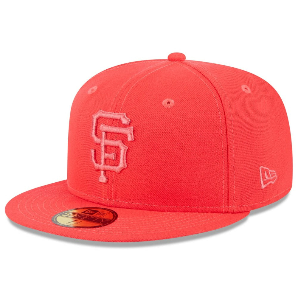 San Francisco Giants New Era 2023 Spring Color Basic 59FIFTY Fitted Hat - Red - New Era on Sale