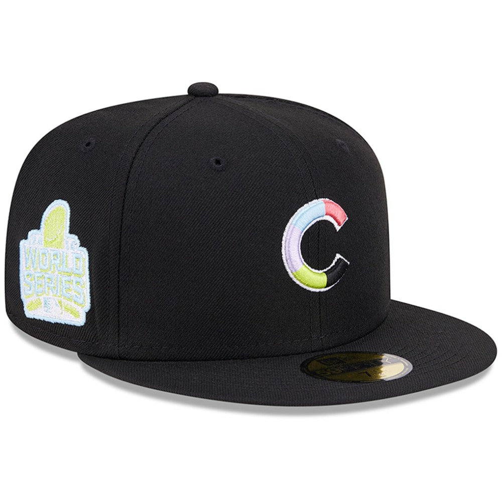 Chicago Cubs New Era Multi-Color Pack 59FIFTY Fitted Hat - Black - New Era Lifestyle