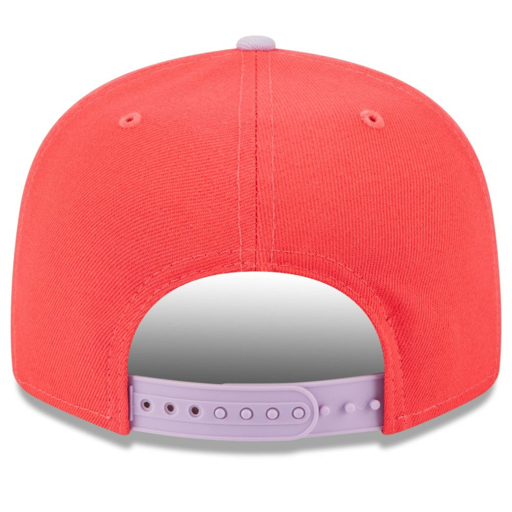 Athletics New Era Spring Basic Two-Tone 9FIFTY Snapback Hat - Red/Purple - New Era Discount