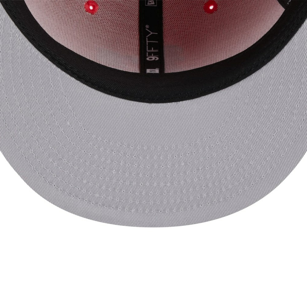 Athletics New Era Spring Basic Two-Tone 9FIFTY Snapback Hat - Red/Purple - New Era Discount