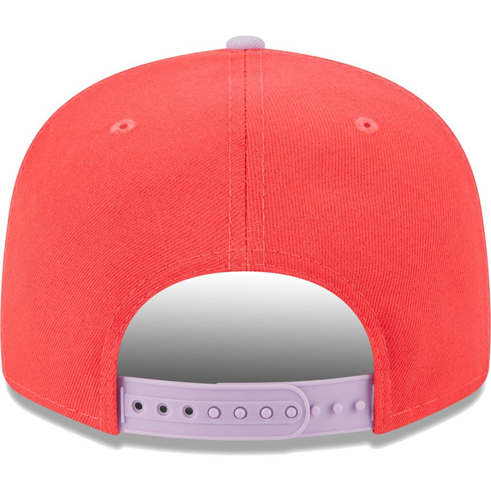 San Francisco 49ers New Era Two-Tone Color Pack 9FIFTY Snapback Hat Red/Lavender
