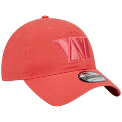 Washington Commanders New Era Core Classic 2.0 Brights 9TWENTY Adjustable Hat Red