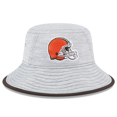 Cleveland Browns New Era Game Bucket Hat Gray