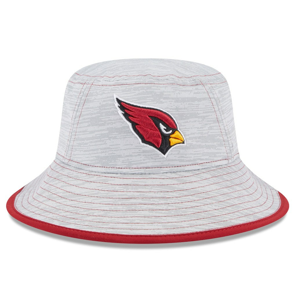 Arizona Cardinals New Era Game Bucket Hat Gray
