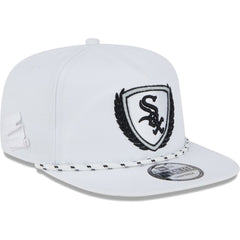 Chicago White Sox New Era Golfer Tee 9FIFTY Snapback Hat - White - New Era Lifestyle