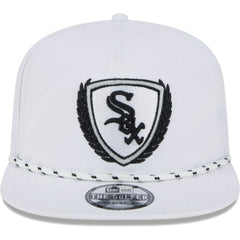 Chicago White Sox New Era Golfer Tee 9FIFTY Snapback Hat - White - New Era Lifestyle
