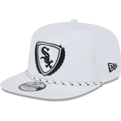 Chicago White Sox New Era Golfer Tee 9FIFTY Snapback Hat - White - New Era Lifestyle