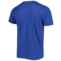Emmitt Smith Dallas Cowboys Homage Unisex NFL Blitz Retired Player Tri-Blend T-Shirt Heathered Heather Royal