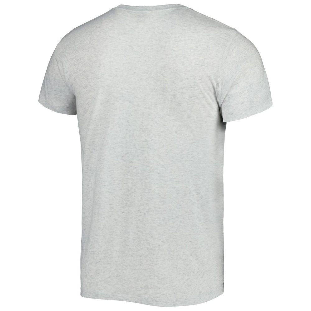Mike Alstott Tampa Bay Buccaneers Homage Unisex Caricature Retired Player Tri-Blend T-Shirt Ash