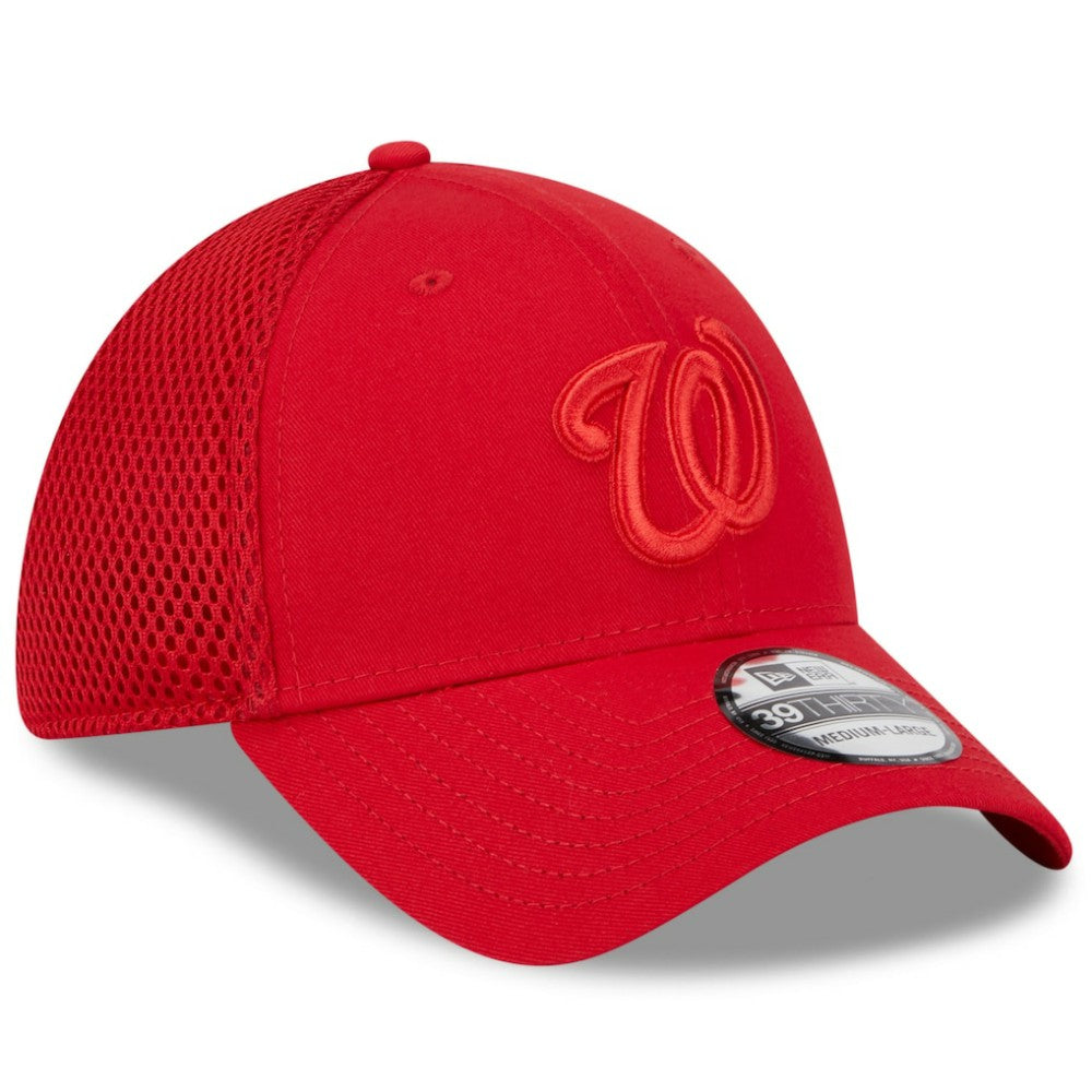 Washington Nationals New Era Tonal Team Neo 39THIRTY Flex Hat - Red - New Era Lifestyle