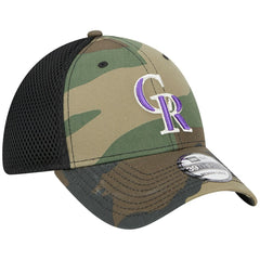Colorado Rockies New Era Team Neo 39THIRTY Flex Hat - Camo - New Era on Sale