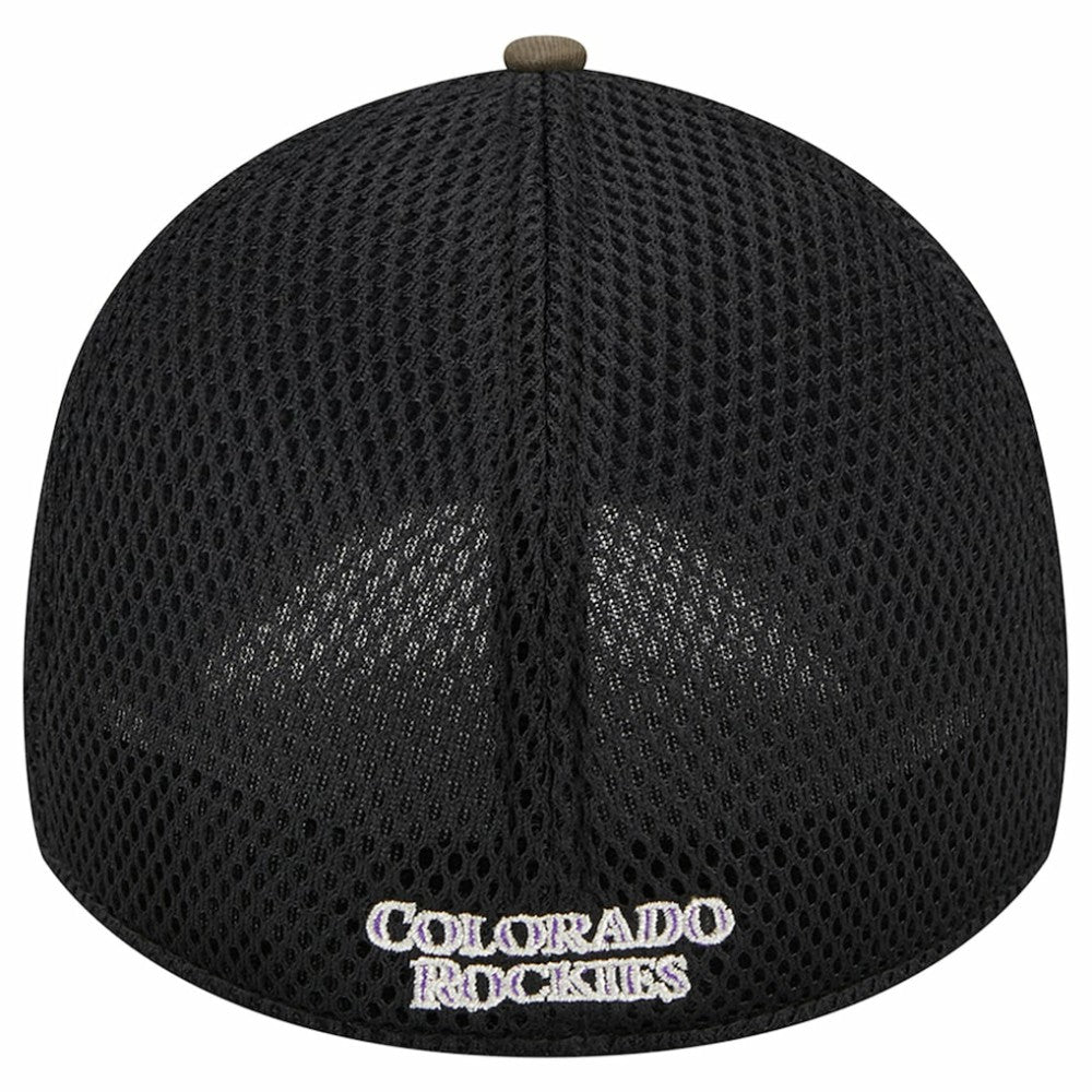 Colorado Rockies New Era Team Neo 39THIRTY Flex Hat - Camo - New Era on Sale