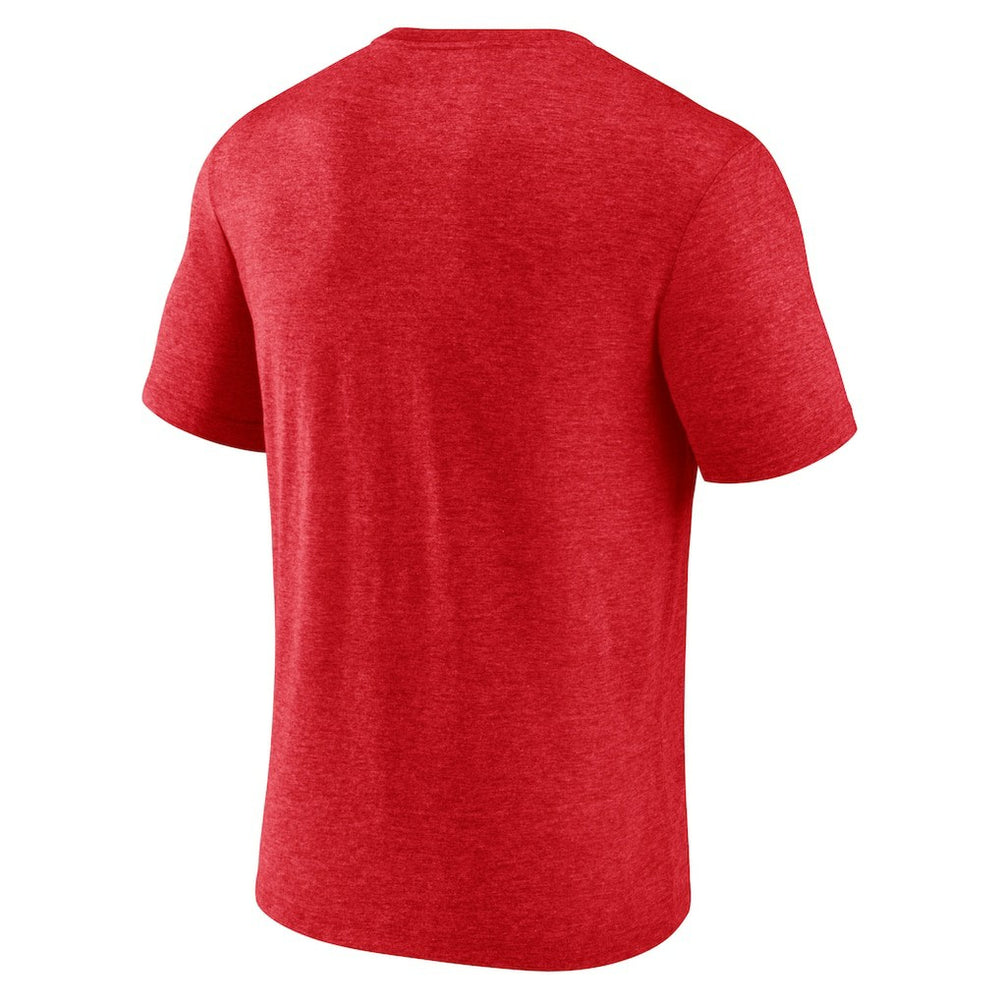 San Francisco 49ers Hometown Old-Fashioned Super Bowl XVI Champions Tri-Blend T-Shirt Scarlet