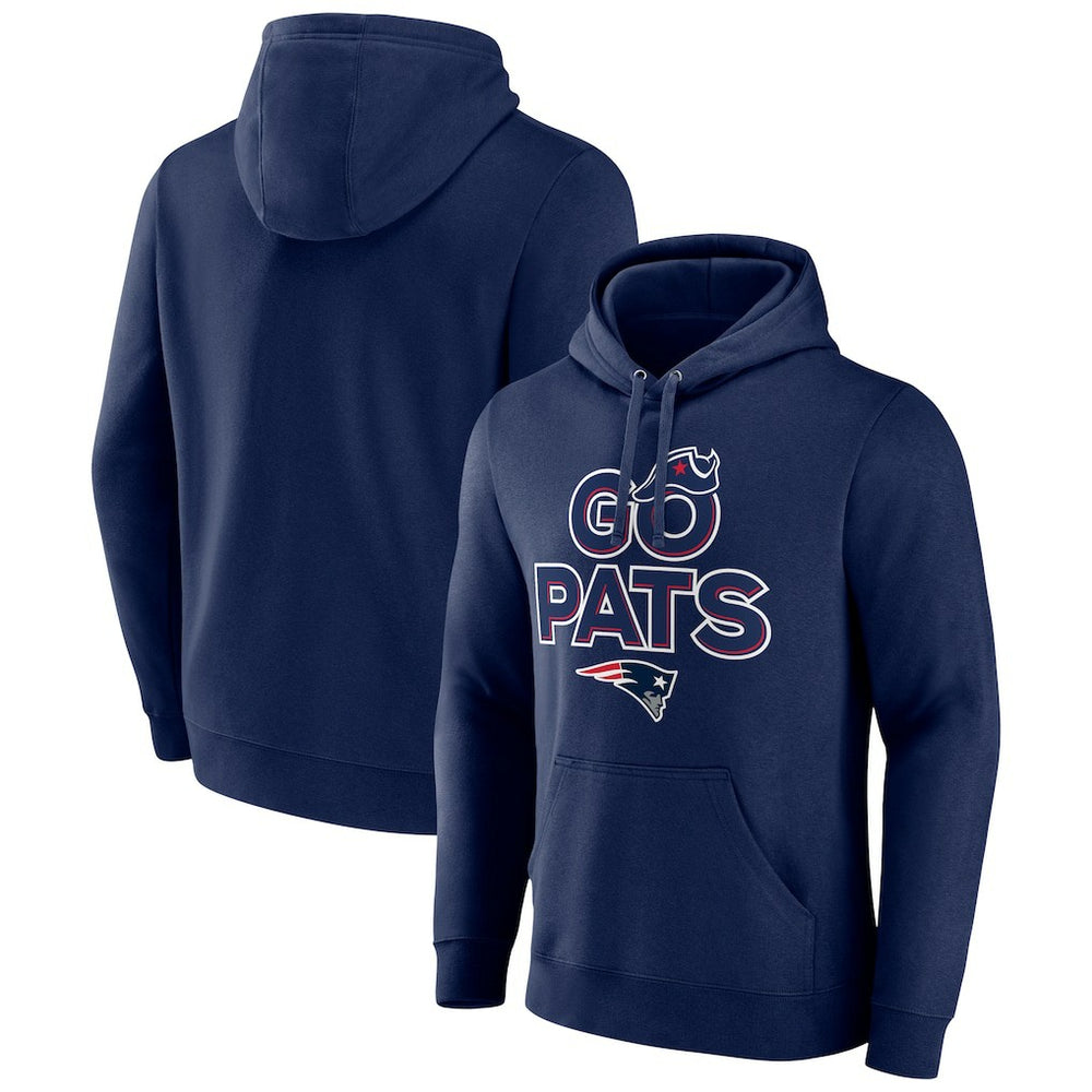 New England Patriots Hometown Collection Prevent Pullover Hoodie Navy