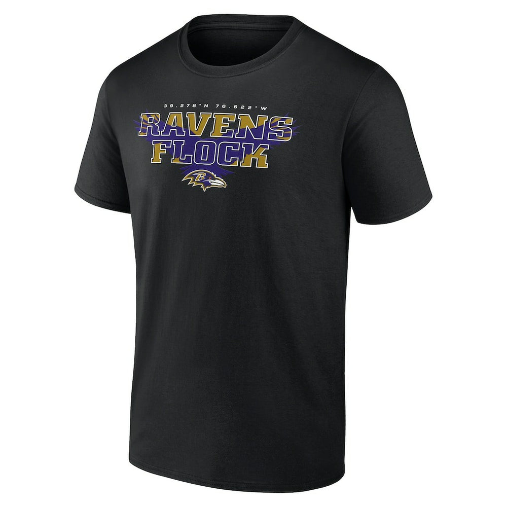 Baltimore Ravens Hometown Collection Prime Time T-Shirt Black