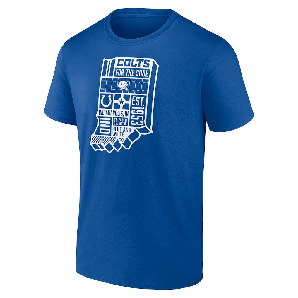 Indianapolis Colts Hometown Collection Prime Time T-Shirt Royal