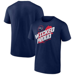 New England Patriots Hometown Collection Prime Time T-Shirt Navy