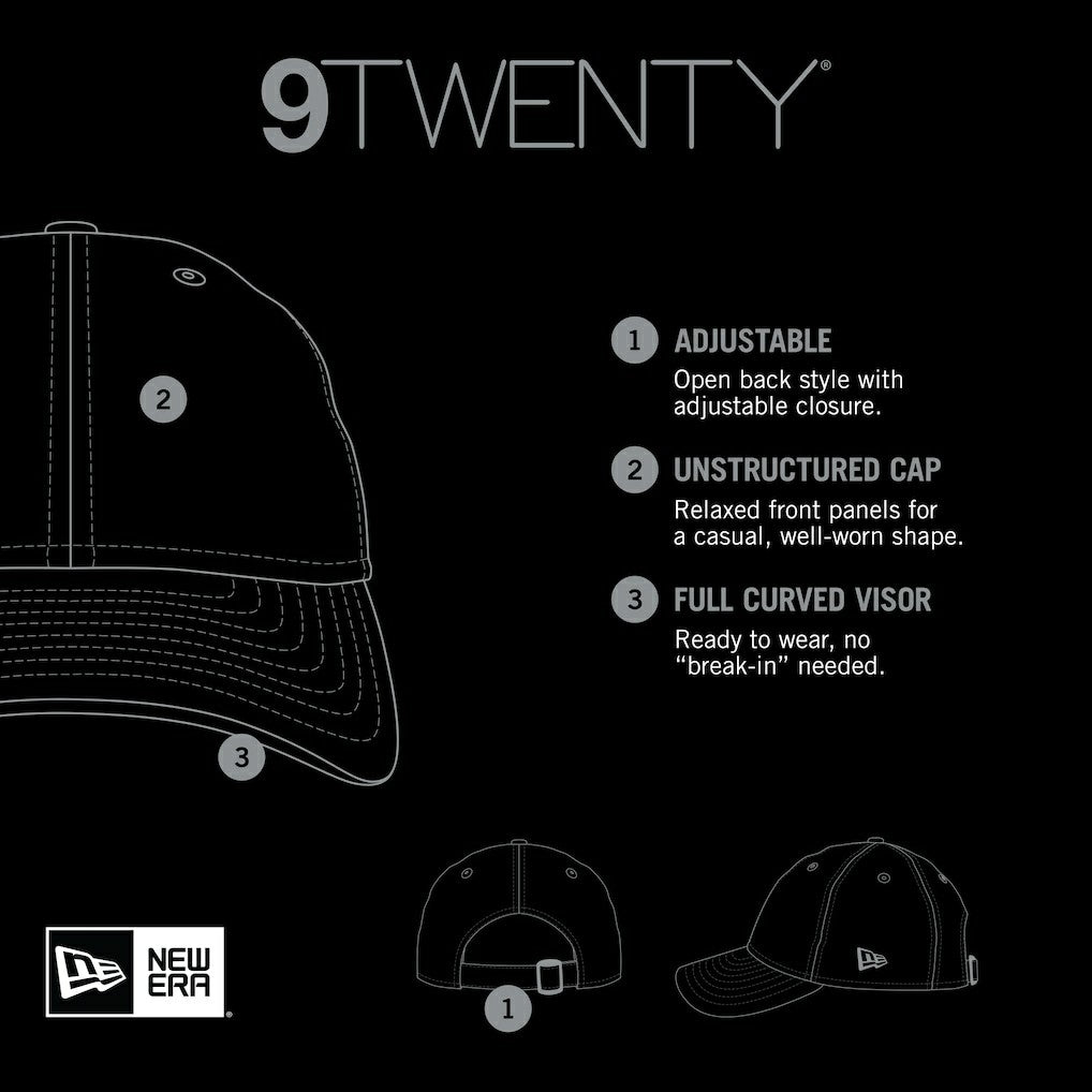 Los Angeles Rams New Era Women's Leaves 9TWENTY Adjustable Hat Royal