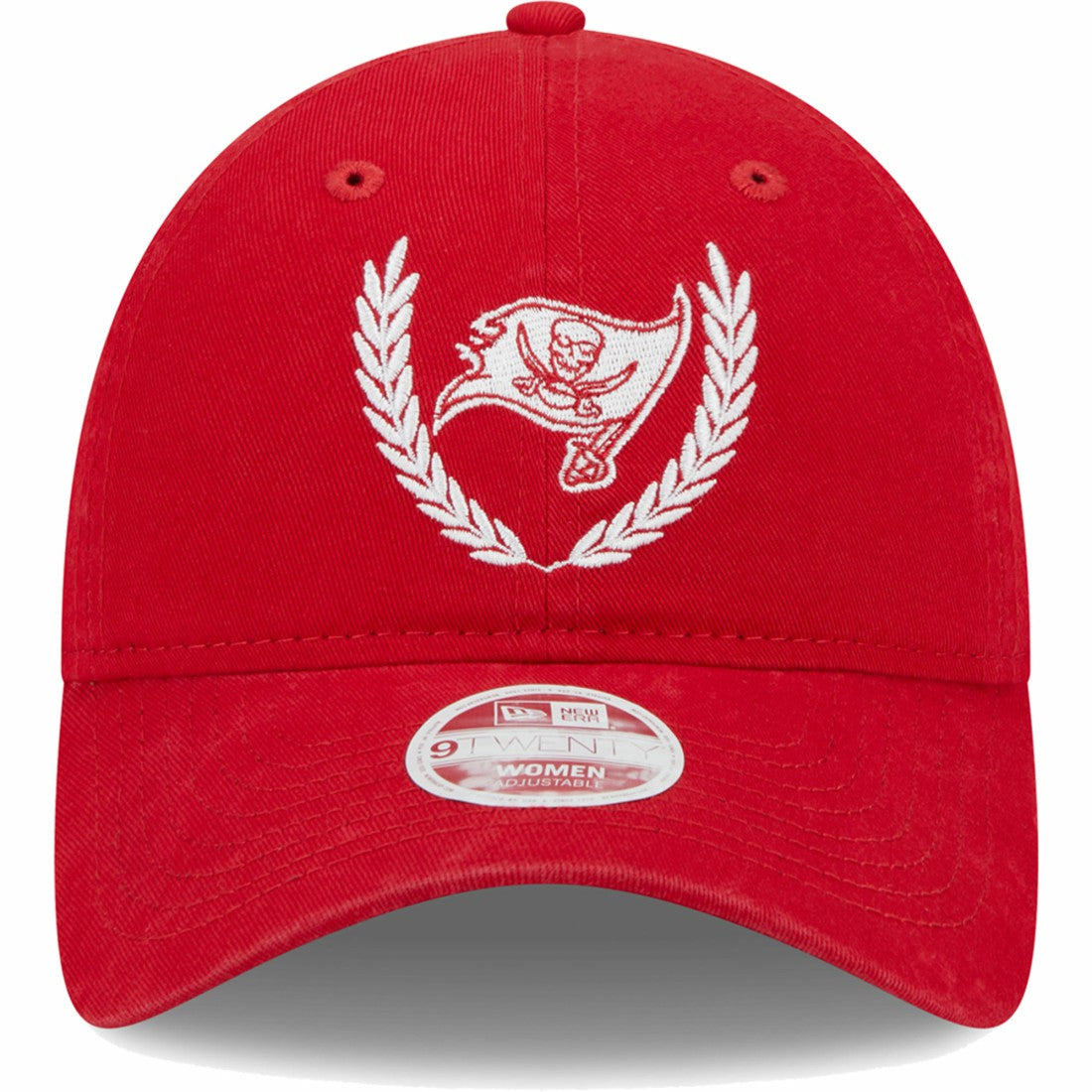Tampa Bay Buccaneers New Era Women's Leaves 9TWENTY Adjustable Hat Red