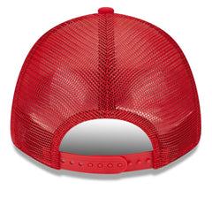 St. Louis Cardinals New Era Team Stripe Trucker 9FORTY Snapback Hat - White/Red - New Era Lifestyle