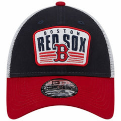 Boston Red Sox New Era Two-Tone Patch 9FORTY Snapback Hat - Navy - New Era on Sale