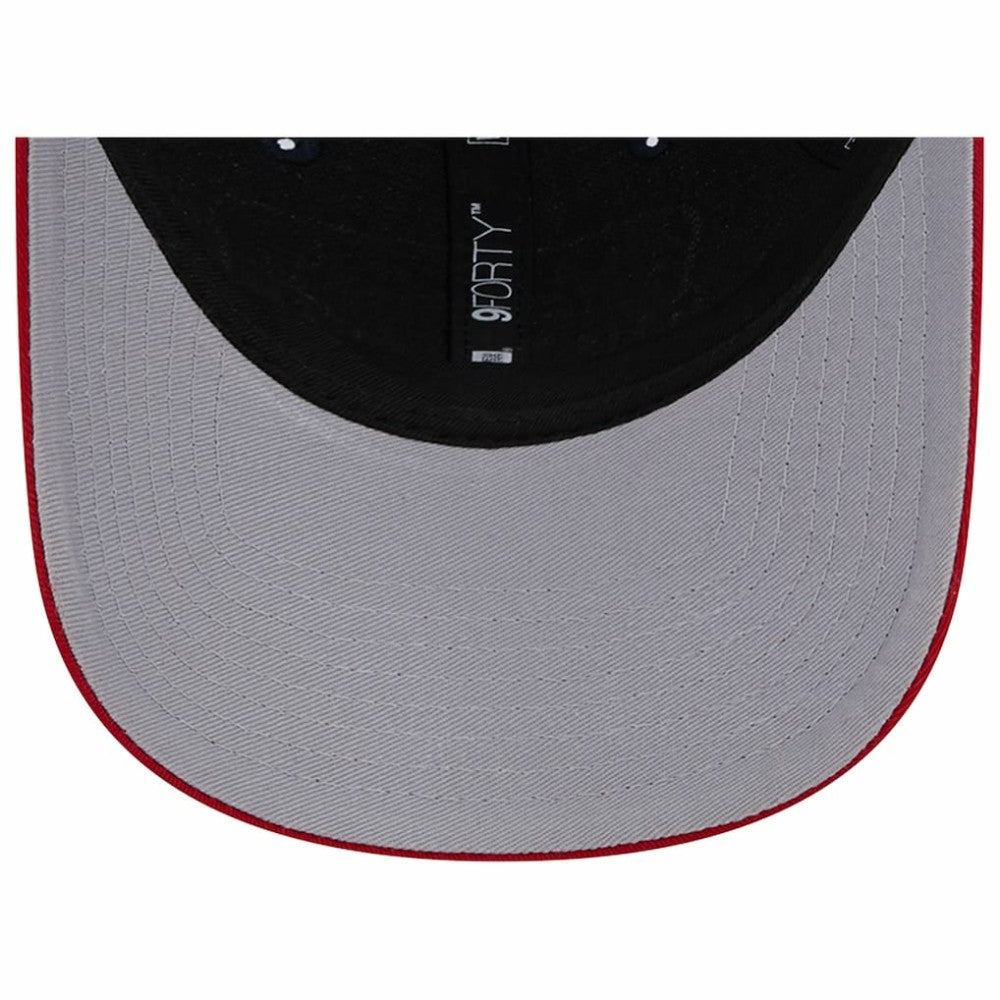 Boston Red Sox New Era Two-Tone Patch 9FORTY Snapback Hat - Navy - New Era on Sale