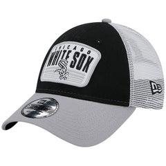 Chicago White Sox New Era Two-Tone Patch 9FORTY Snapback Hat - Black - New Era Sale