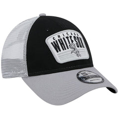 Chicago White Sox New Era Two-Tone Patch 9FORTY Snapback Hat - Black - New Era Sale
