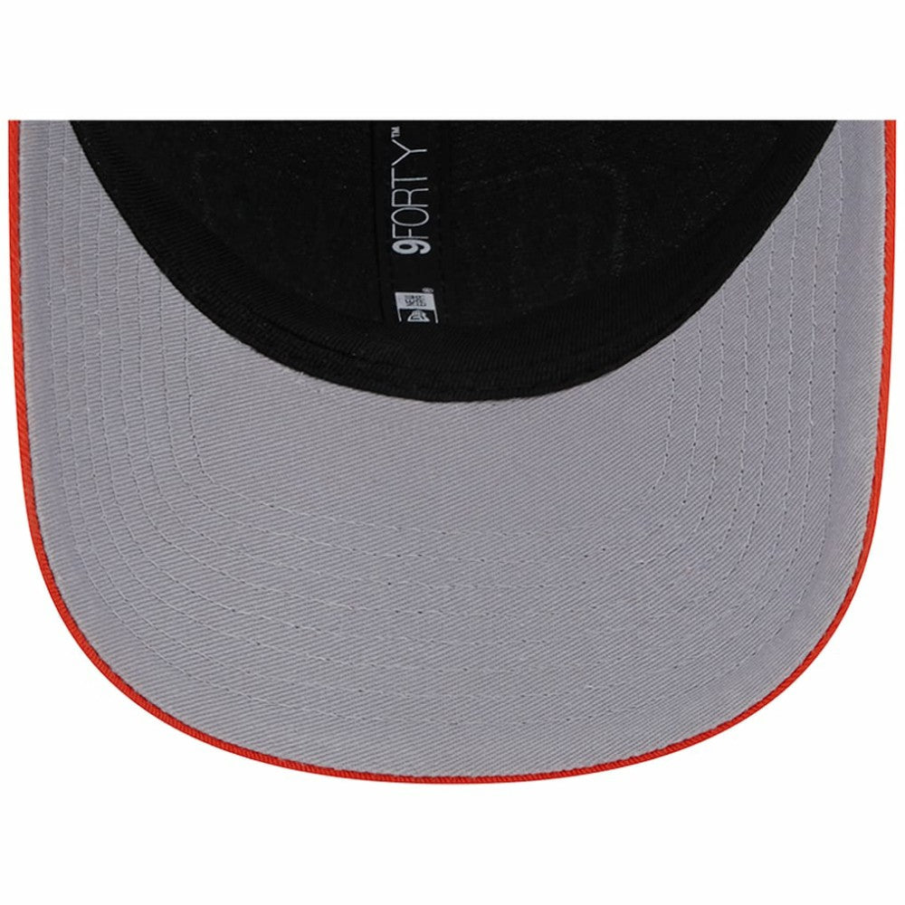 San Francisco Giants New Era Two-Tone Patch 9FORTY Snapback Hat - Black - New Era Lifestyle