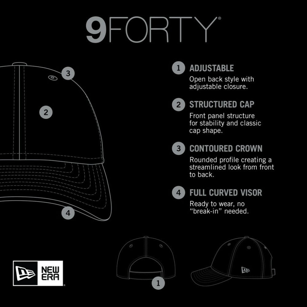 San Francisco Giants New Era Two-Tone Patch 9FORTY Snapback Hat - Black - New Era Lifestyle